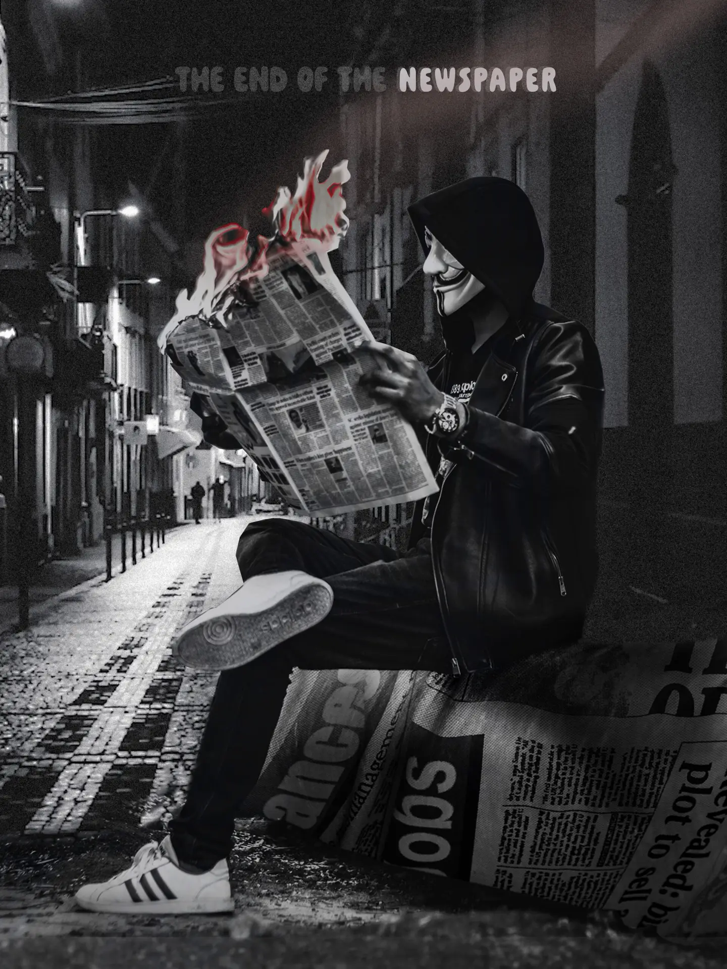 The End of the Newspaper poster